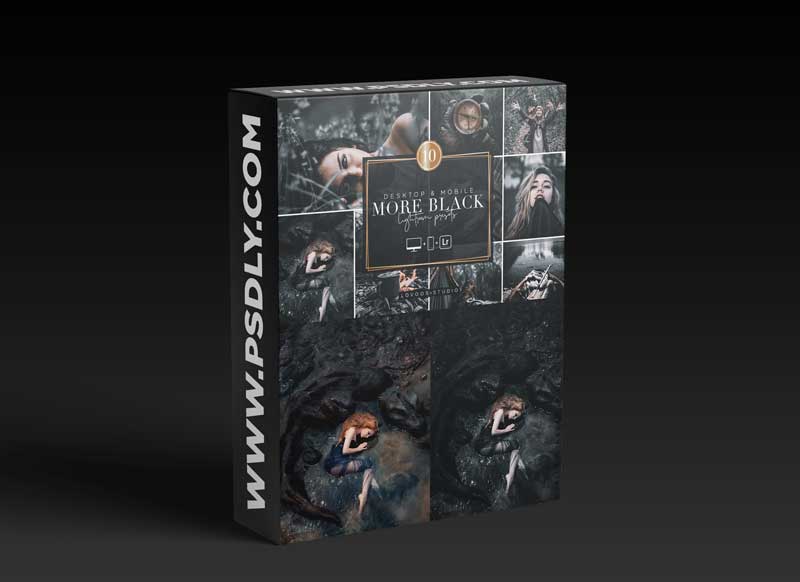 CreativeMarket - MORE BLACK - Lightroom Presets 6015465