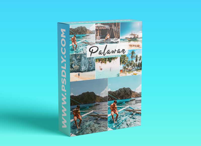 CreativeMarket - Palawan Mobile & Desktop Lightroom Presets 4780843