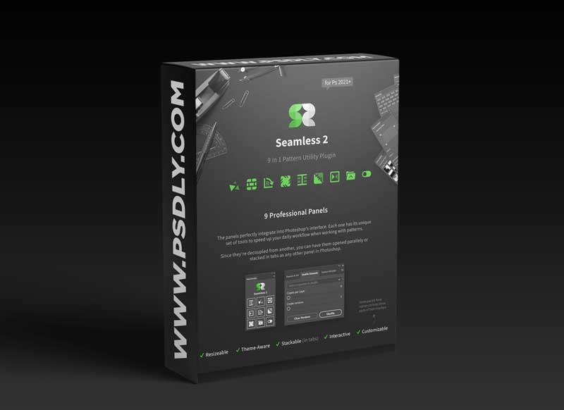 CreativeMarket - Seamless 2 - Pattern Utility Plugin 6153606