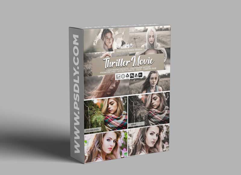 CreativeMarket - Thriller Movie Lightroom Presets 5157496