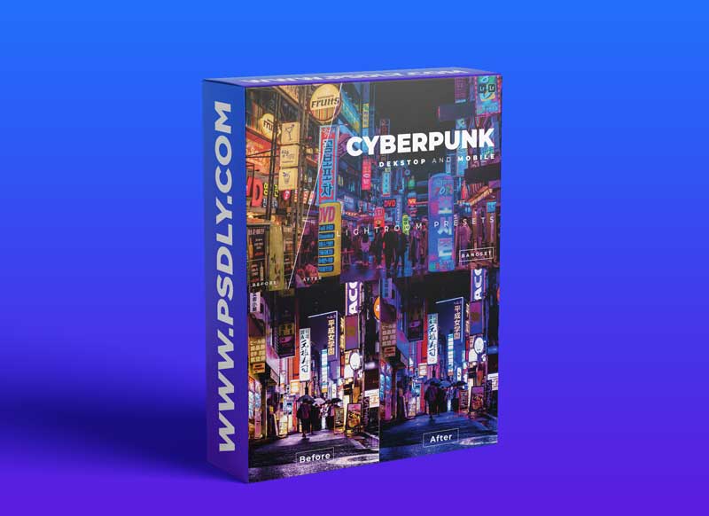 Cyberpunk Desktop and Mobile Lightroom Preset