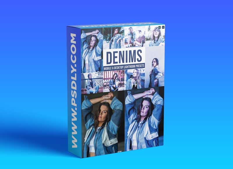 Denims Mobile and Desktop Lightroom Presets