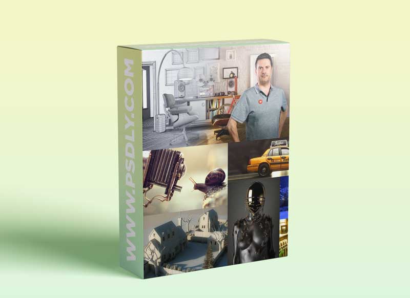 Domestika - Design of Miniature CGI Sets