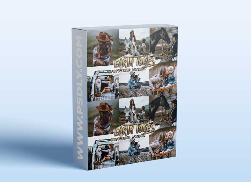 Earth Tones Photoshop Actions