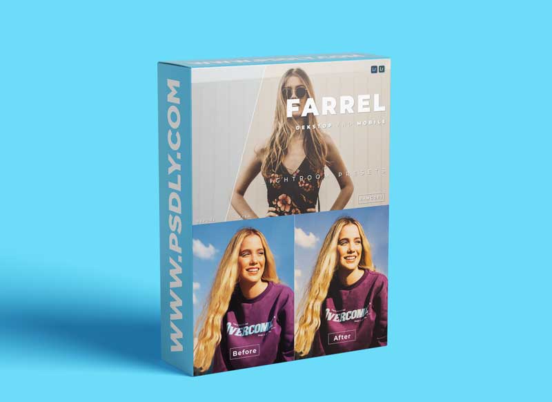 Farrel Desktop and Mobile Lightroom Preset
