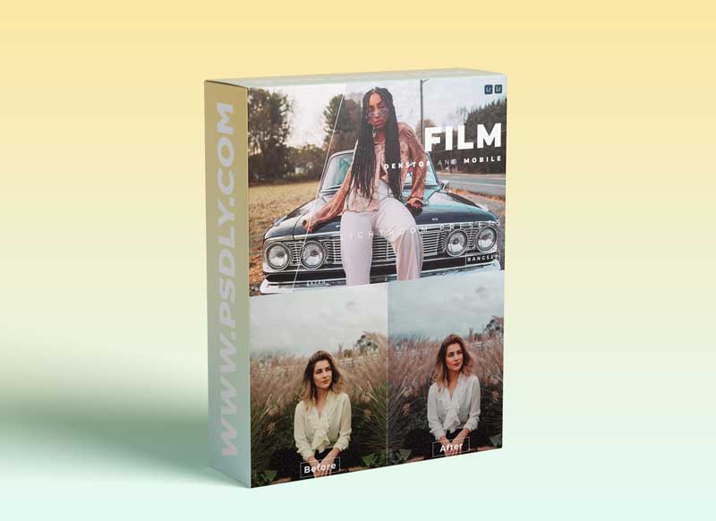 Film Desktop and Mobile Lightroom Preset