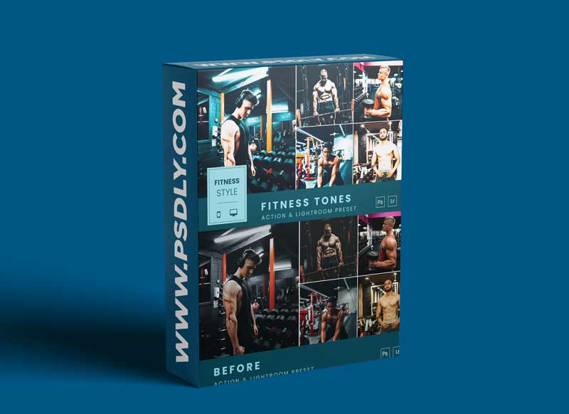 Fitness Tones Action & Lightroom Preset