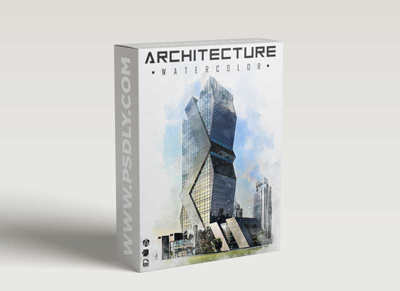 GraphicRiver - Architecture Watercolor 2.0 - Photoshop Tool 31604672