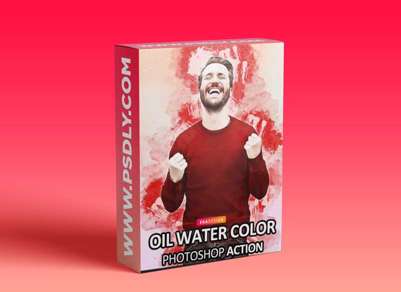 GraphicRiver - Oil Water Color Photoshop Action 30887072