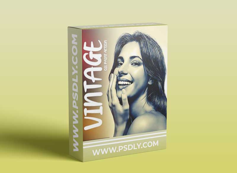 GraphicRiver - Vintage Oil Paint Action 30428528