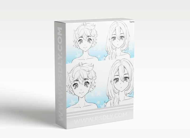 How To Draw Female Hairstyles | Anime & Manga (Basics)