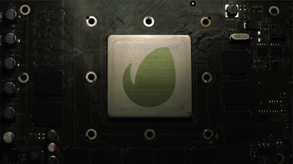 Videohive Microchip Logo reveal 20059474