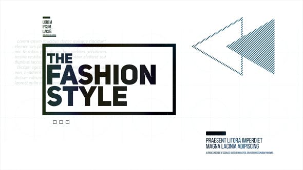 VideoHive The Fashion Style 13694457
