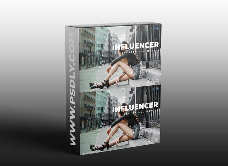 Influencer Desktop and Mobile Lightroom Preset
