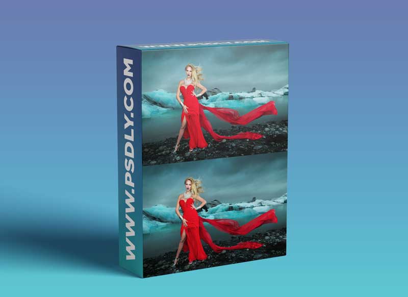 Karl Taylor - Fashion Photography: Ice Lagoon Shoot