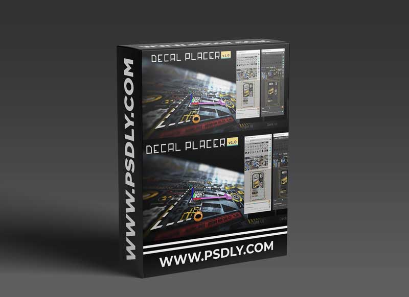 MXTools Decal Placer 1.0 FIX for 3DsMax 21 , 22