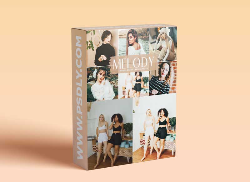 Melody Mobile & Desktop Lightroom Presets