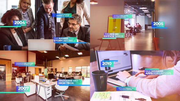 VideoHive Modern Corporate Timeline Presentation 23211134