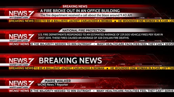 VideoHive Broadcast Design News Lower 3rd And Virtual Studio 11222010