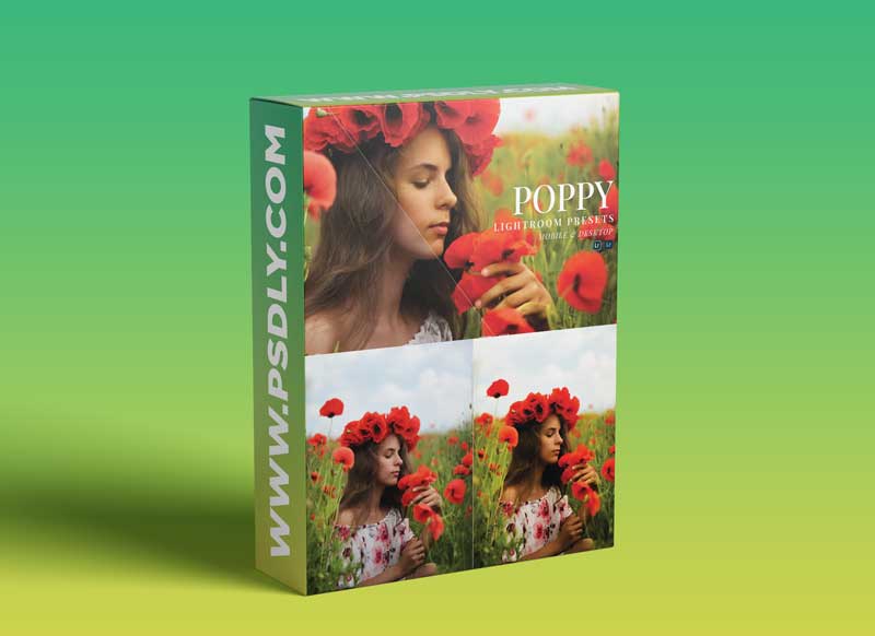 Poppy Mobile and Desktop Lightroom Presets
