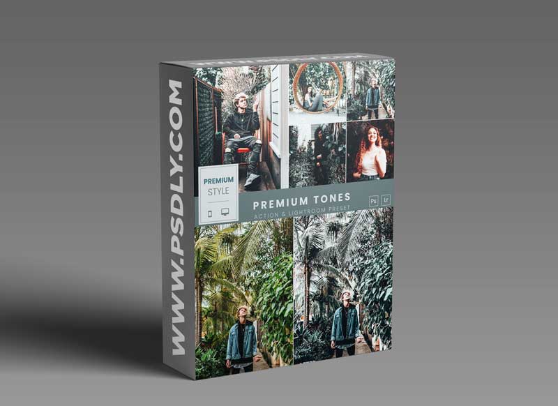 Premium Tones Action & Lightroom Preset