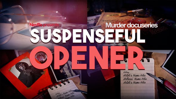 Videohive True Crime Docuseries Intro 32336133