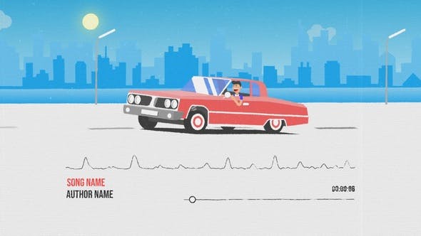 Videohive Car Music Visualizer 31925850