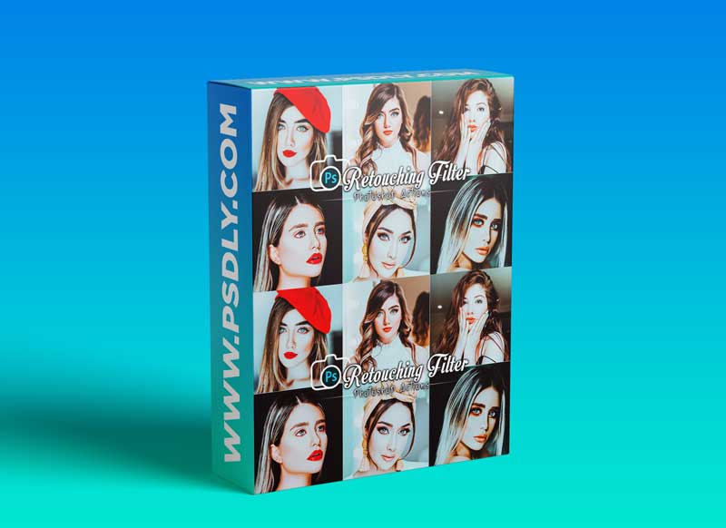 Retouching Filters Photoshop Actions