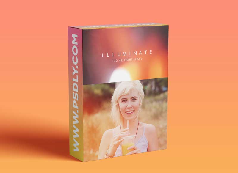 RocketStock – Illuminate 4k Light Leak 120 Elements