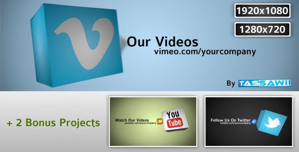 Videohive Social Boxes 891168