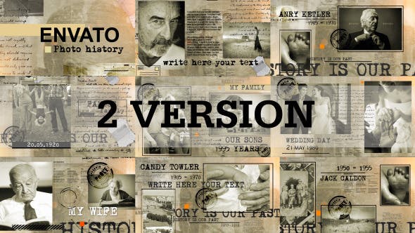 VideoHive Historical photography 11658257
