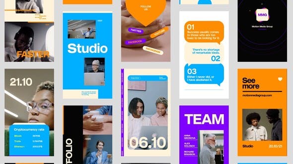 Videohive Corporate Style Stories Pack 31936666