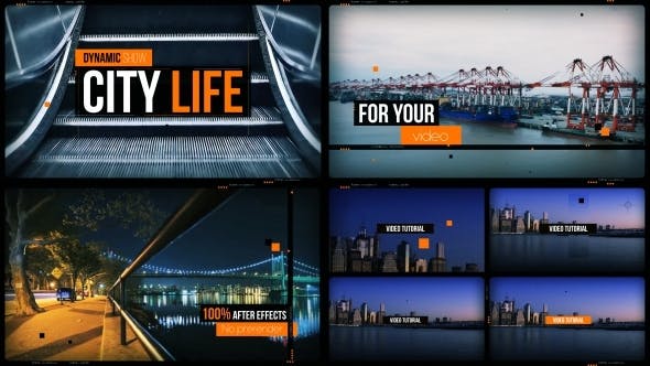 Videohive Dynamic Show CITY LIFE 12868241
