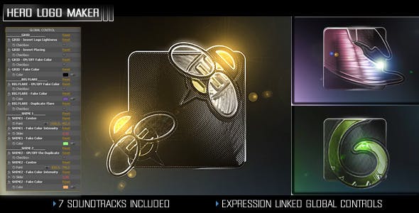 Videohive Hero Logo Maker - Cinematic Studios Opener 3309987