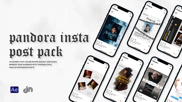 Videohive Pandora Instagram Post 32008635