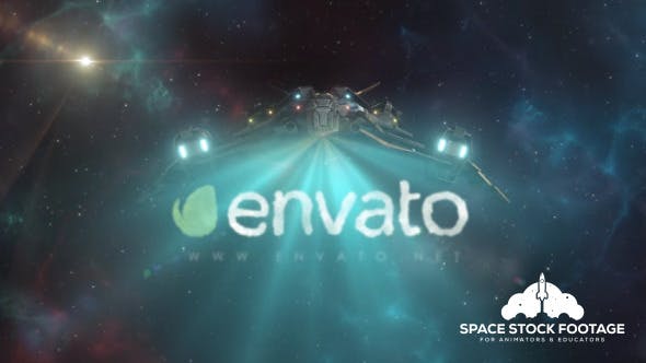 Videohive Spaceship Logo Reveal 2 12537375