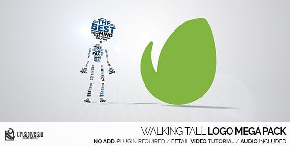 Videohive Walking Tall Logo Mega Pack 11759147