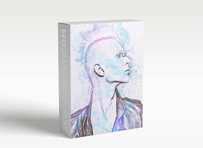 Watercolor Photoshop Action