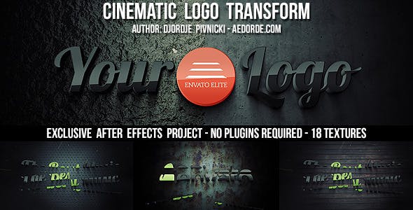 Videohive Cinematic Logo Transform 7633200