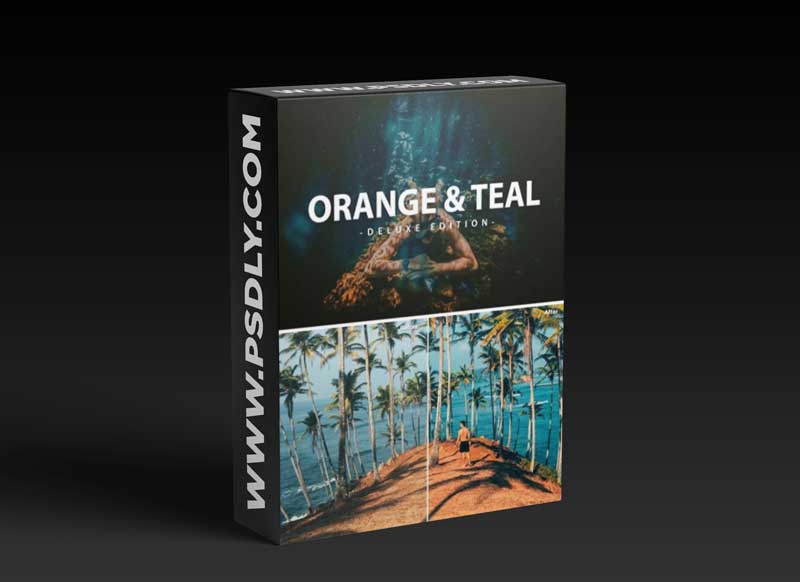 Orange & Teal| For Mobile & Desktop