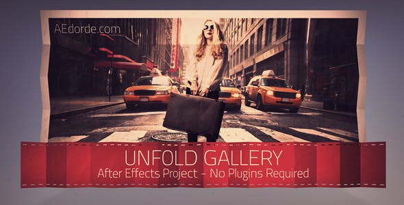 Videohive Unfold Gallery 6595643