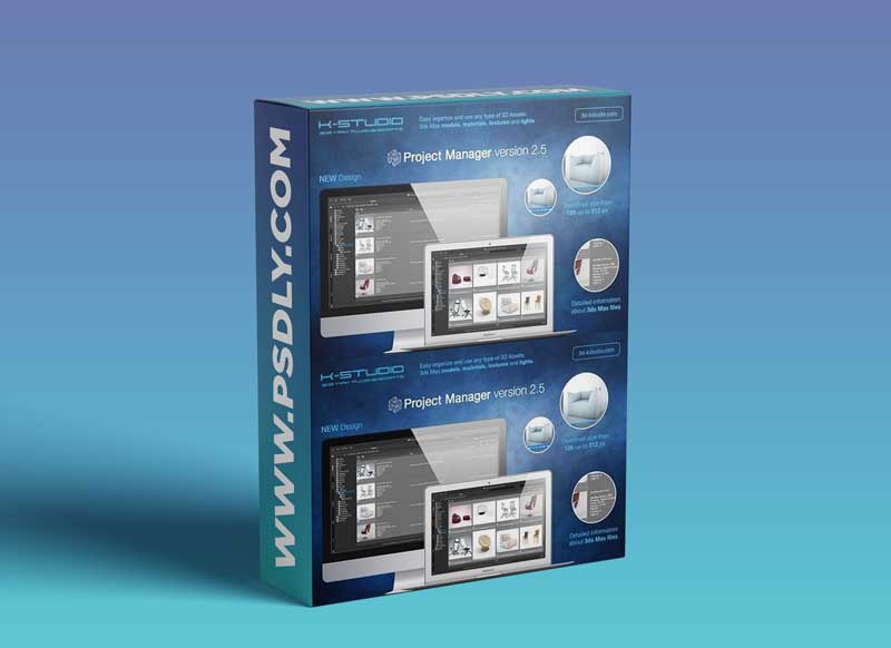 3d-kstudio Project Manager 2.96.33 for 3ds Max 2013-2020