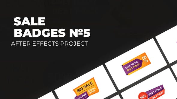 Videohive Sale Badges Vol.5 32689258