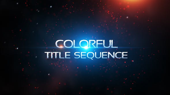 Videohive Colorful Title Sequence 21371013