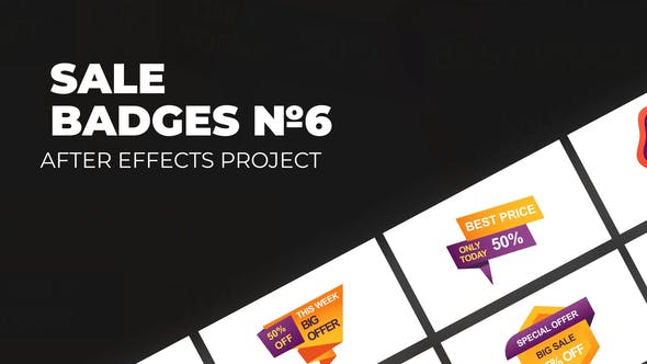 Videohive Sale Badges Vol.6 32689276