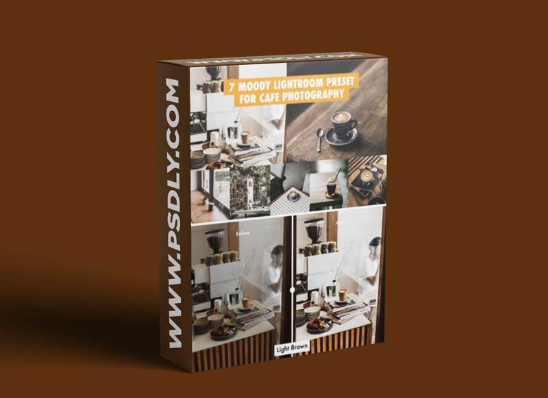 7 Moody Lightroom Preset For Cafe Photography