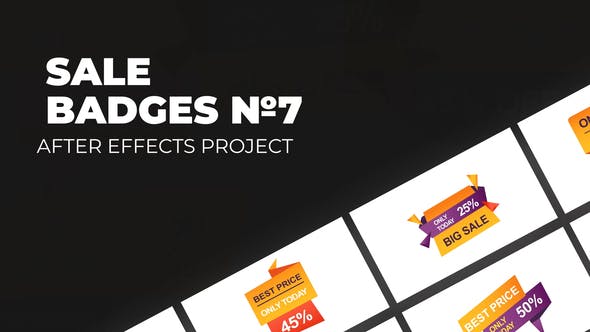 Videohive Sale Badges Vol.7 32689287