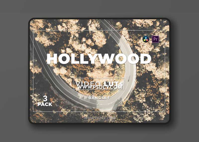 Bangset Hollywood Pack 3 Video LUTs