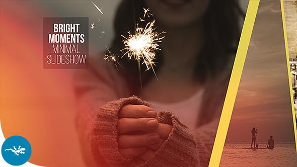 Videohive Bright Moments Minimal Slideshow 11608292
