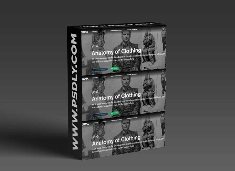 CGMA – Anatomy Of Clothing by Ron Lemen